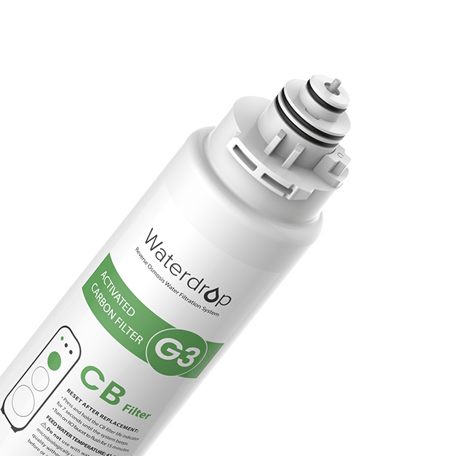 Filtro WD-G3-N3CB para Sistemas de Ósmosis Inversa Waterdrop G3P800 y G3
