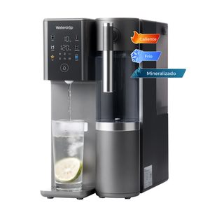 Dispensador de Agua RO Fría y Caliente con Remineralización Waterdrop A2G