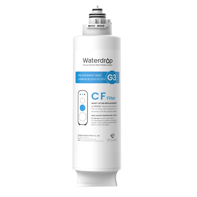 Filtro CF para Sistemas de Ósmosis Inversa Waterdrop G3P800, G3P600 y G3