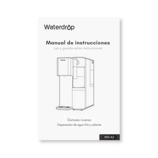 Manual de instrucciones del Waterdrop A2 en español
