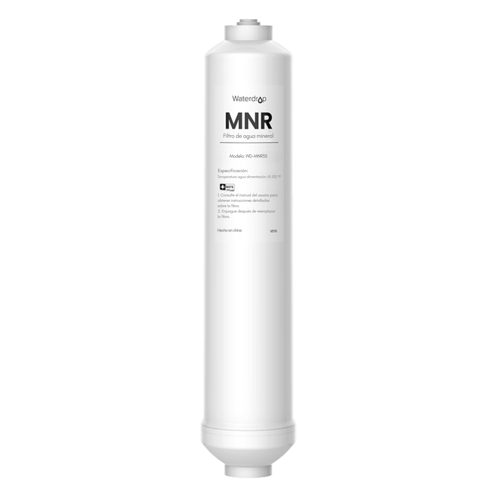 Dispensador de Agua RO Fría y Caliente con Remineralización Waterdrop A2G