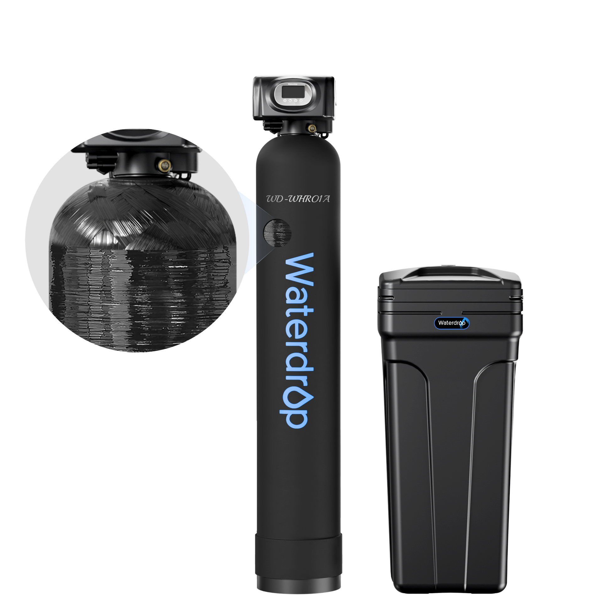Ablandador de Agua Waterdrop WHR01 32.000 / 48.000 granos