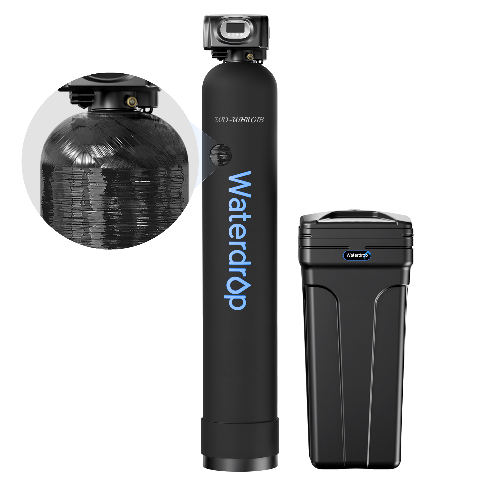 Ablandador de Agua Waterdrop WHR01 32.000 / 48.000 granos