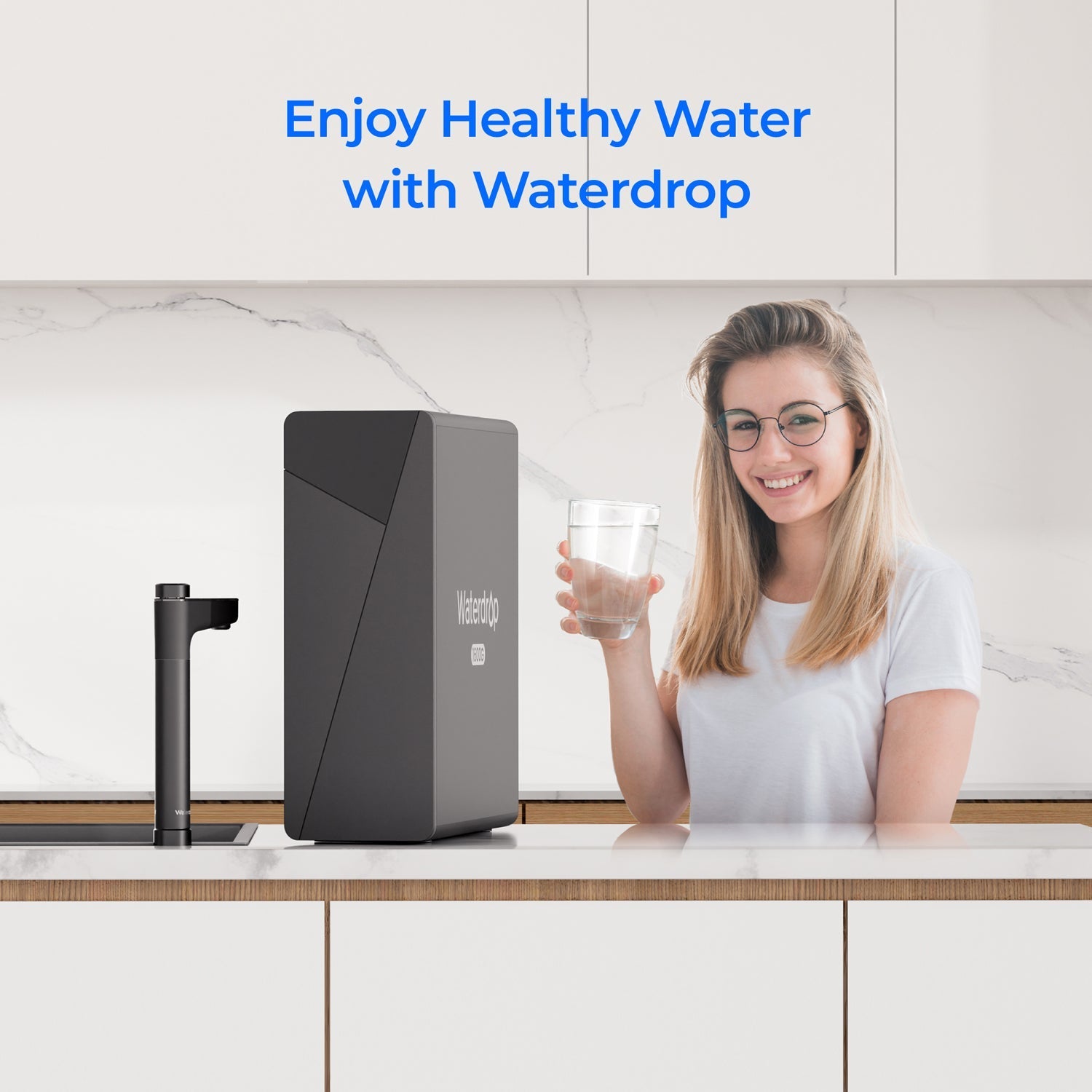 Filtro F2 para Sistema de Ósmosis Inversa Waterdrop Serie X