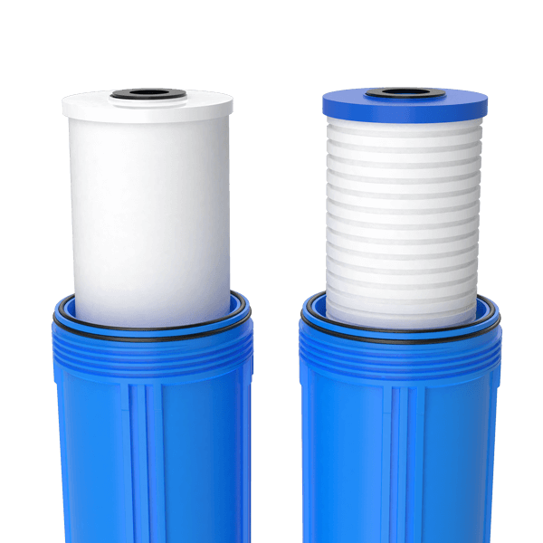 Cartucho de Repuesto Waterdrop WF10PG 5 Micrones 4,5" x 10" de Sedimentos y Carbón Activado para Sistema de Filtración para Toda la Casa WFH21-PG